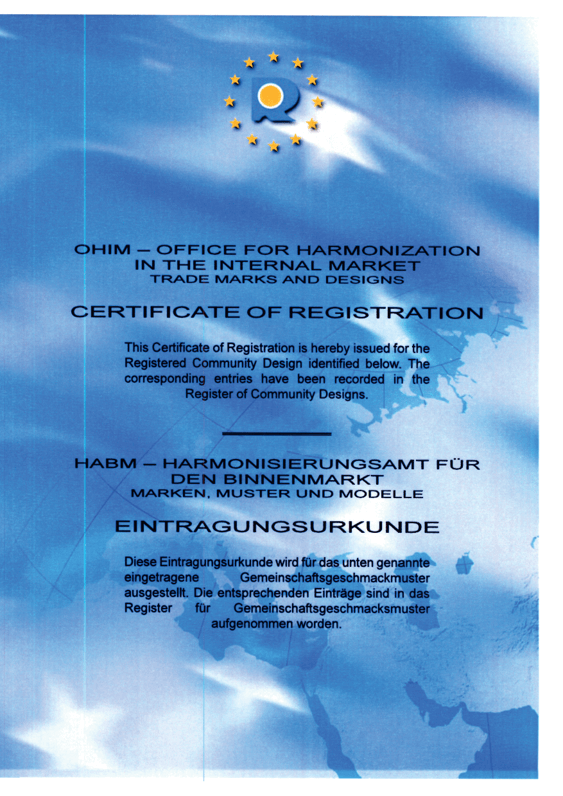 歐盟專利證書